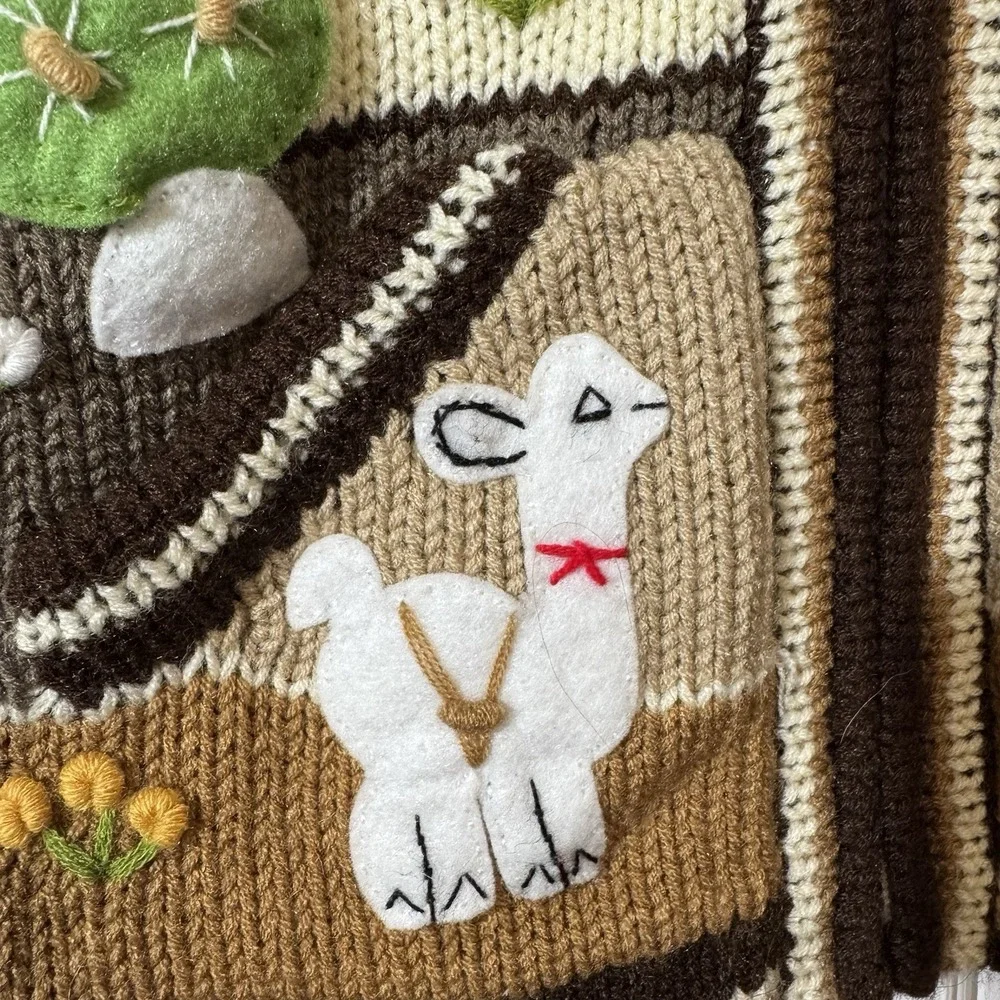Peruvian handmade‎ kids alpaca zip up jacket no size